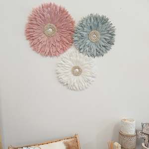 Mulberry, Grey and White Juju Cluster