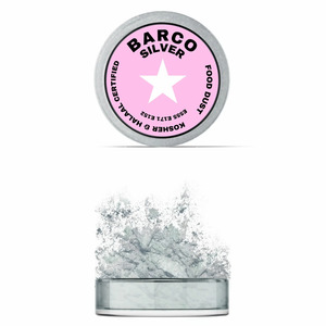 Paint & Dust: Barco Lilac Label Paint Or Dust 10ml - Silver