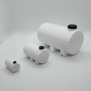 Plastic Fuel Tank [Colour: White] [Scale: O]