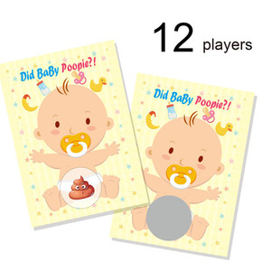 Products: Gender Reveal Baby Shower Party Decoration Fun Scratch Game Activity Home Sweet Party