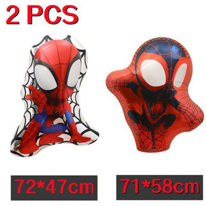 Products: Spider-Man and His Amazing Friends Birthday Party Foil Character Balloons Home Sweet Party