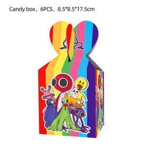 Products: Rainbow Friends Birthday Party Favor Box Candy Treat Loot Return Gift Box Home Sweet Party