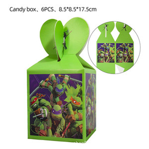 Products: Teenage Mutant Ninja Turtles Party Favor Box Candy Treat Loot Return Gift Home Sweet Party