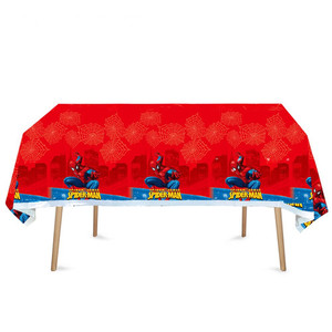 Products: Marvel Spider-Man Birthday Party Tablecloth Superhero Kids Party Decoration Home Sweet Party