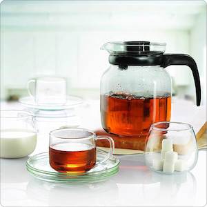 Glassware: Borosilicate Glass - Piccoletta Tea Set (14 Pieces)