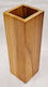 Vase - Teak Wood (10 x 10 x 30cm)