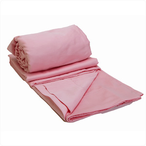 Bedding: Baby Cot Sheet Set - Byron Blush