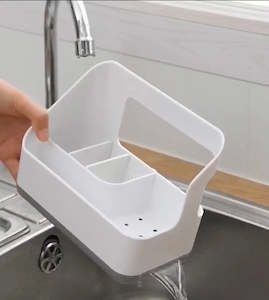 Kitchen Accessories: Kitchen - Sink Organiser (Grey)