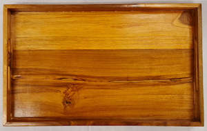 Kitchen Accessories: Serving Tray - Teak Wood (45 x 25 x 5cm)