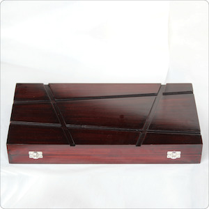 Gift Ideas: Wooden Storage Box with Lock (Red Gloss Finish)