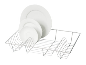 Kitchen Accessories: Kitchen - Dish Drainer (Chrome)