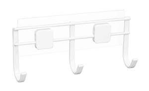 Hangers: Hooks - Electrostatic Double White Hook (Triple)
