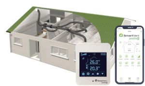 SmartVent Positive3 – 2 Room Home Ventilation System