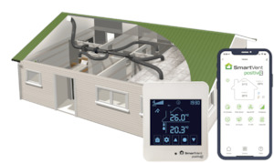 SmartVent Positive3 – 4 Room Home Ventilation System