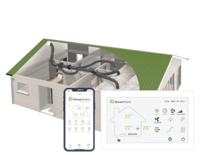 Products: SmartVent Positive Advance – 4 Room Home Ventilation System