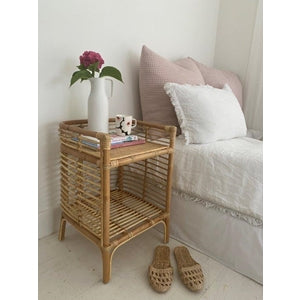 Bedroom Furniture: Kubu Side Table Natural