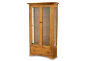 Coastwood: Millyard Display Cabinet with Halogen Lights