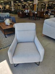 Dining Furniture: Kerry Chair in Light Grey