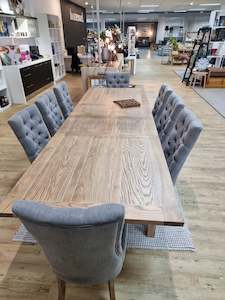 Table: Frredo Dining Table Oak Veneer Extension