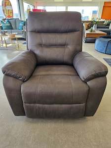 Lounge Suite: Jackson Recliner Manual Chocolate