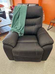 Lounge Suite: Jackson Recliner Manual Charcoal