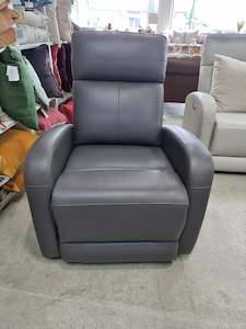 Recliner: Lexi recliner chair Dark Grey