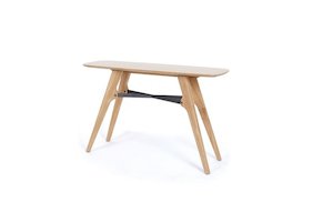 Flow Oak Console Table