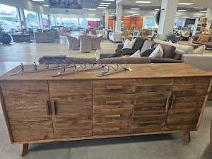 Products: Dandou 4 drawer 4 Door Buffet. Pine