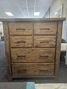 Woolshed 6 Drawer Tallboy