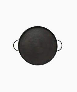 French Country: Balto Round Tray With Handles