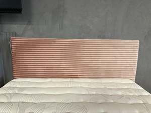 Sleep Systems: Milano King Headboard - Cordial Petal