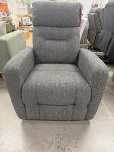 Lounge Furniture: Lucy Electric Recliner - Grey