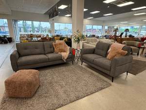 Lounge Furniture: Bonnie 3+2 Seater Grey