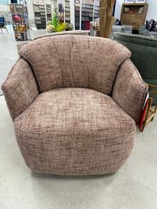 Shelly Swivel  Chair - Mushroom