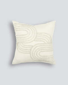 Gatsby Cushion Ecru