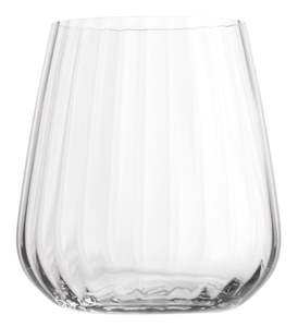 Glassware: Luigi Bormioli Optica Stemless Glass 450ml