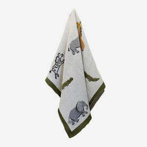 Accessories Gifts: Animal Playtime Cotton Blanket
