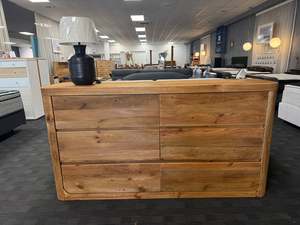 Occasional Furniture: Dandou Chest 6 Drawer -Pine