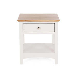 Jessica 1 Drawer Bedside Table