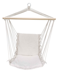 Outdoor: Liberty Outdoor Hammock Chair - White
