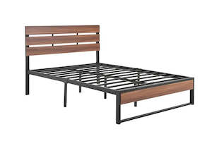 Bed Frames And Mattresses: Steel Bed Frame Queen