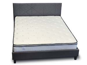 Bed Frames And Mattresses: Double Gary Bed Frame + Paul Mattress (Support Plus) Combo.