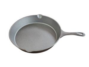 New Arrival: Cast Iron Frying Pan Camping Cookware Frypan 30cm