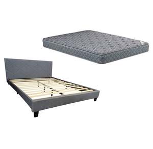 King spring mattress (Firm) & Bed frame bundle combo
