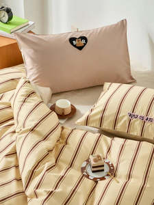 Bear & Stripe Bedding Set