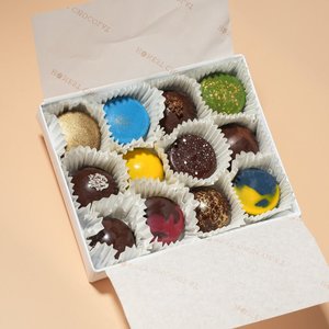 Chocolate Bonbons: Celebration Selection - 12 Chocolate Bonbons
