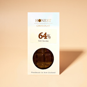 Single Origin Dark Chocolate Bar - 64% Cacao - Dominican Republic