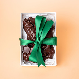 Products: Dark Chocolate Christmas Figurines