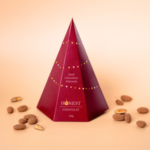 Products: Dark Chocolate Almonds Christmas Tree