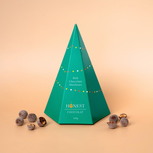 Milk Chocolate Hazelnuts Christmas Tree